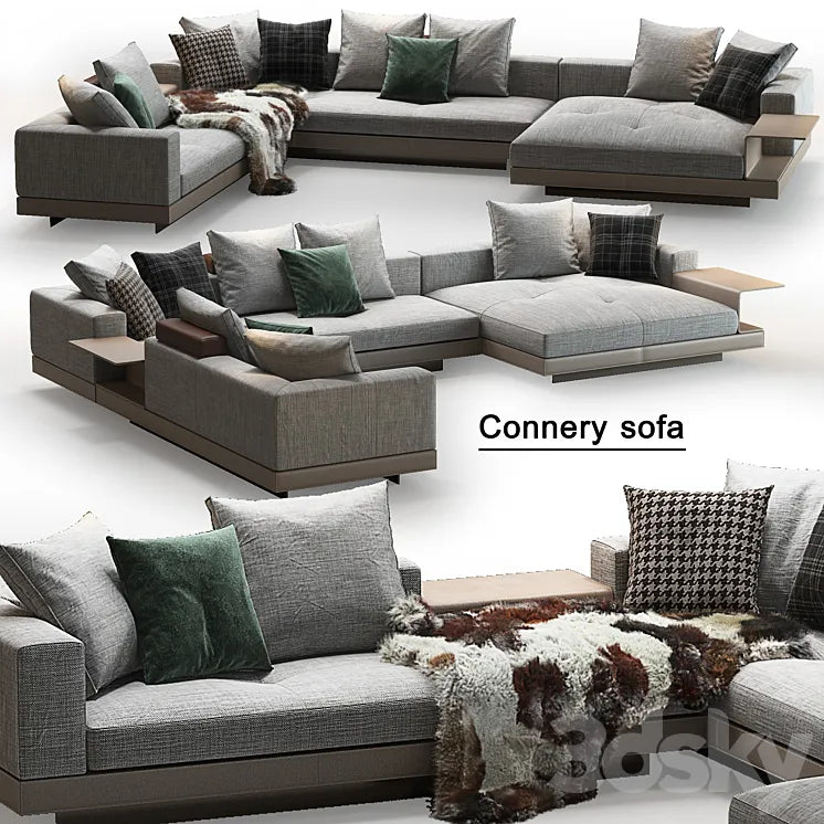 Minotti_Connery sofa 02 3DSMAX Model
