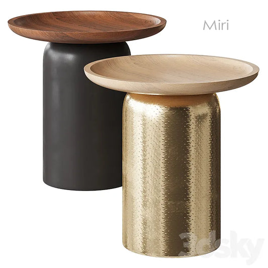Miri Side Table West Elm 3DSMAX Model