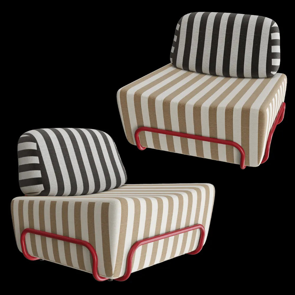 MISSANA - Armchair Pigro 3ds Max
