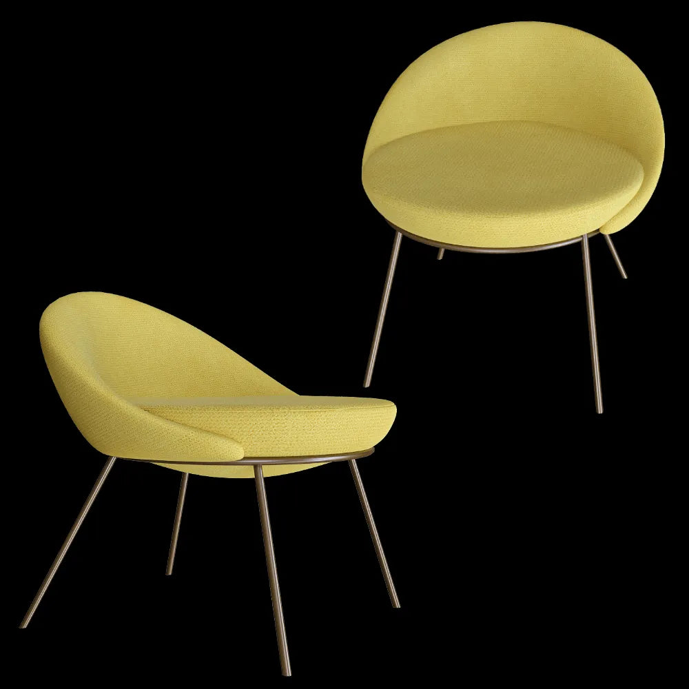 MISSANA - Bar stool Nest Low 3ds Max