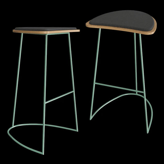 MISSANA - Bar stool without backrest 3ds Max