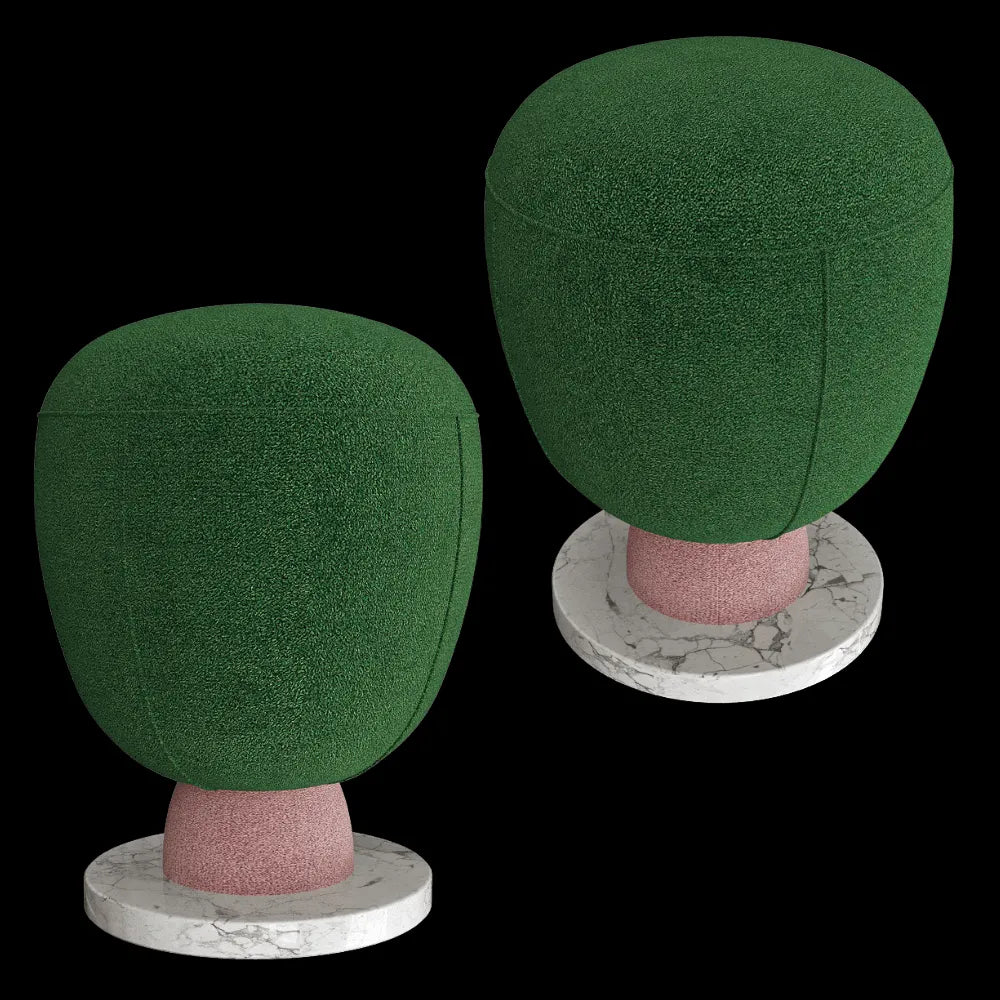 MISSANA - Toadstool Big Ottoman 3ds Max