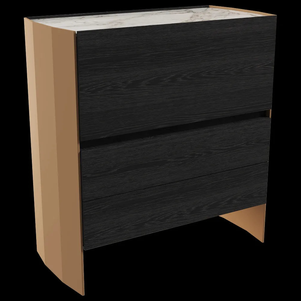 MisuraEmme  - Sideboard Milvian high Marble Top 3ds Max