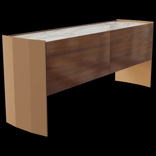 MisuraEmme  - Sideboard Milvian Low Marble top 3ds Max
