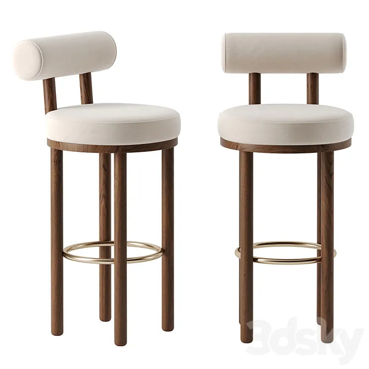 Moca bar chair by collector 3DSMAX Model