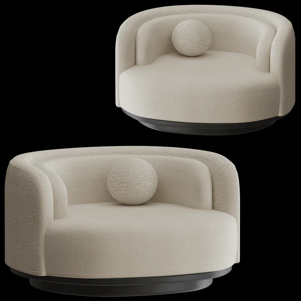 Modenature - Armchair Jensen 3ds Max