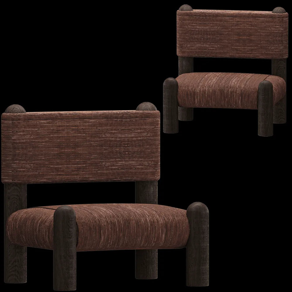 Modenature - Armchair MILLER 3ds Max