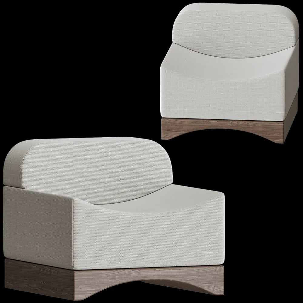 Modenature - Armchair YAMKI 3ds Max