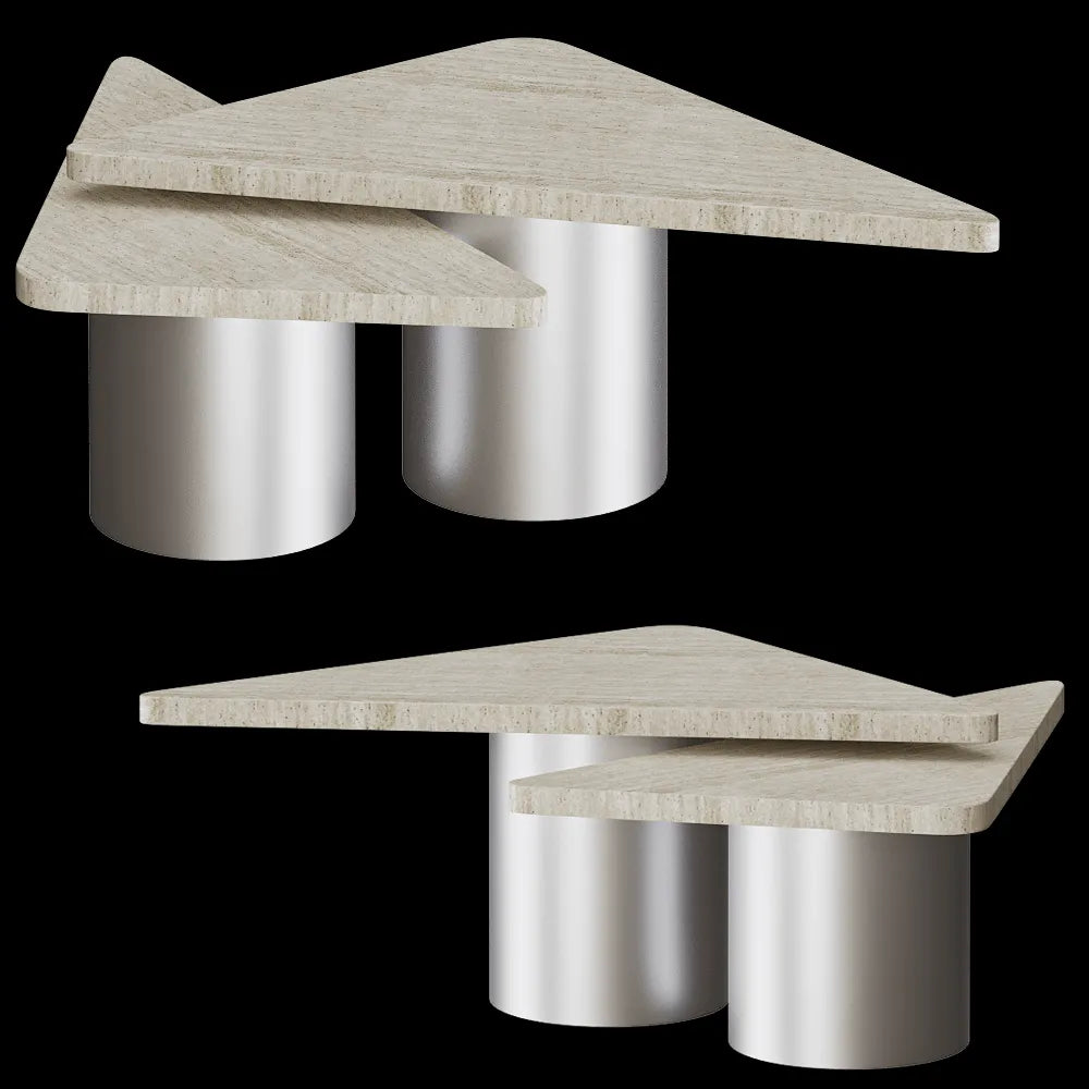 Modenature - Coffee table Twins 3ds Max