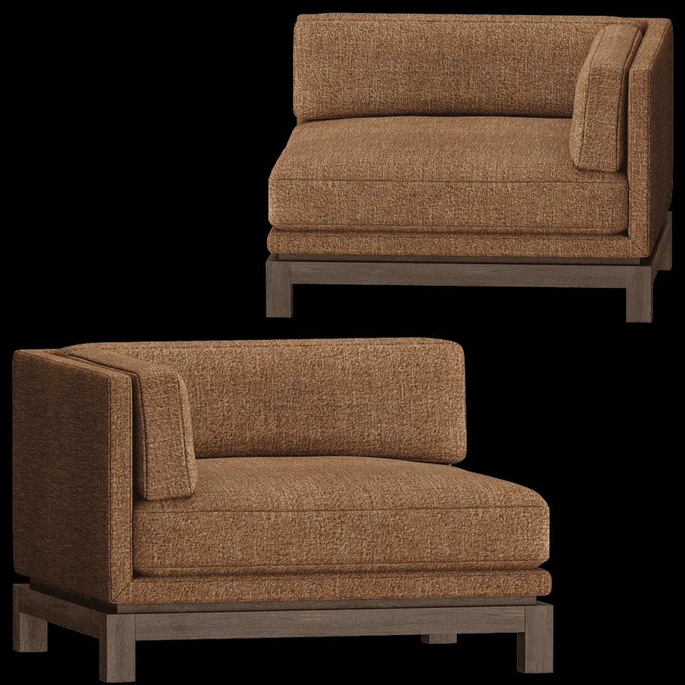 Modenature - Lounge Armchair India Song 3ds Max