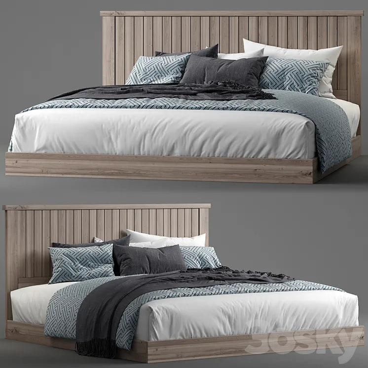 Modern bed 13 3DSMAX Model