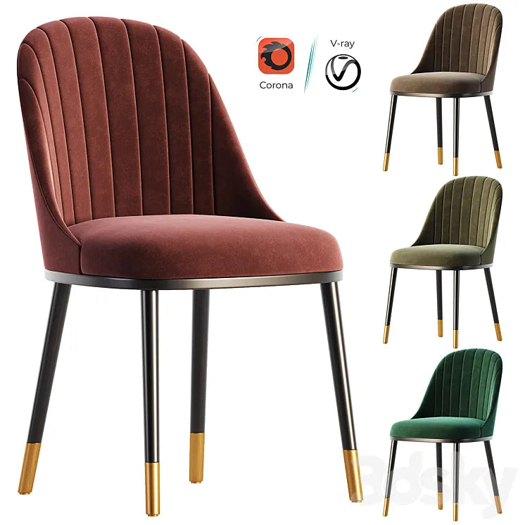 modern dining chair 3DSMAX Model