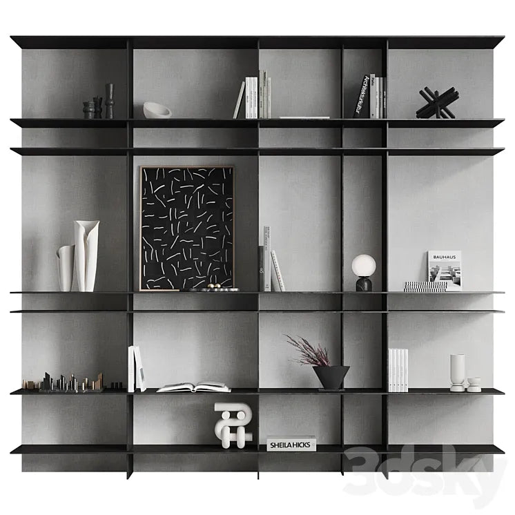 Modern metal rack 3DSMAX Model