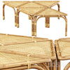 Modular rattan tables 3DSMAX Model