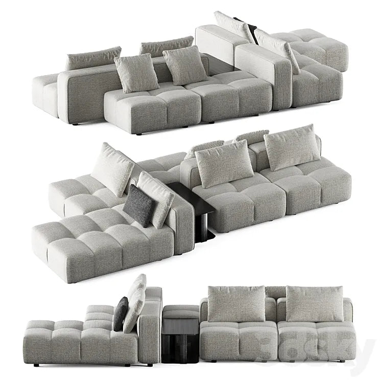 Modular sofa Bonamour Bonaldo 3DSMAX Model