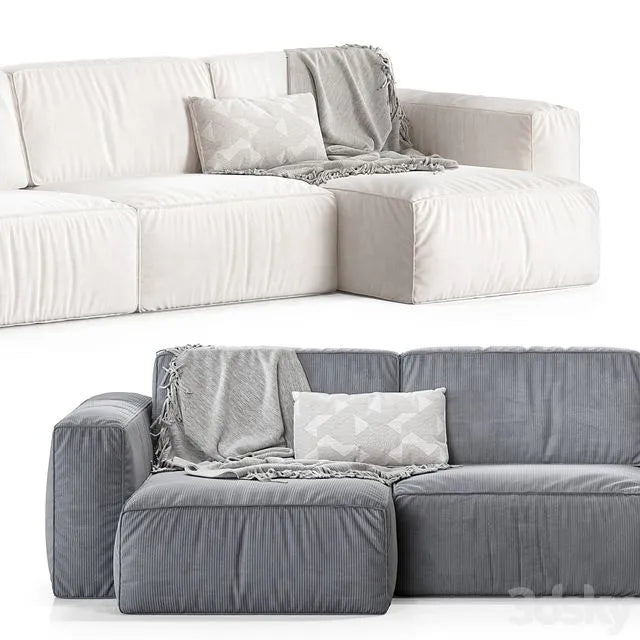 Modular Sofa Ebi Happy 3dsMax Model