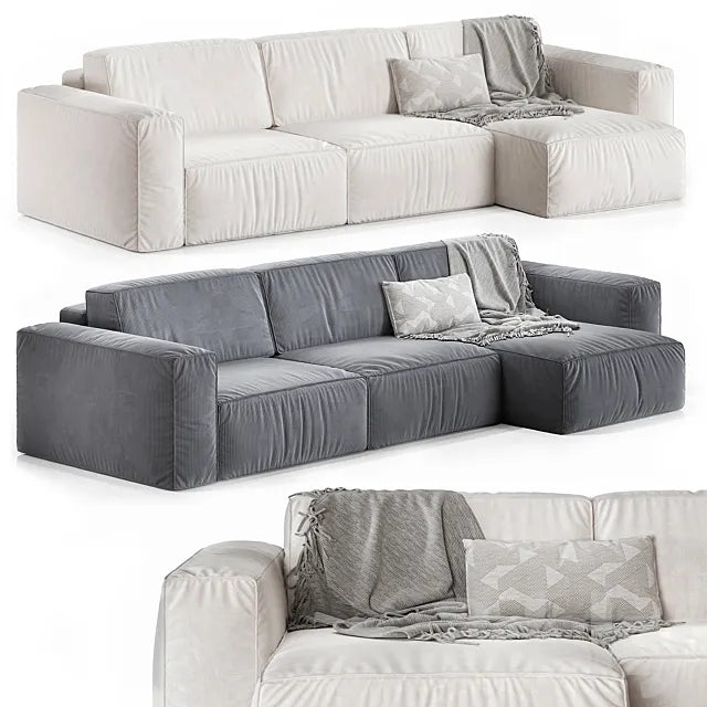 Modular Sofa Ebi Happy by Divan.ru 3DS Max Model