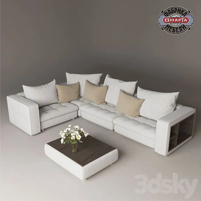 Modular sofas corner 3dsMax Model