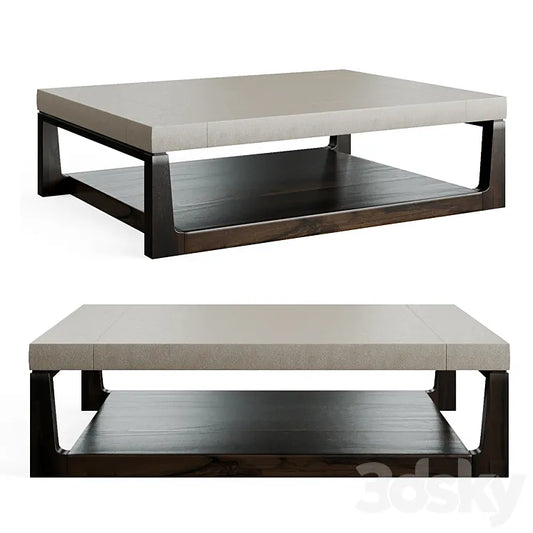 Mojave coffee table from the American factory Holly Hunt 3DSMAX Model