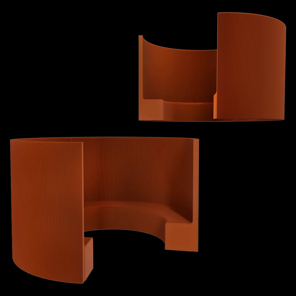 Molo - Bench benchwall 3ds Max