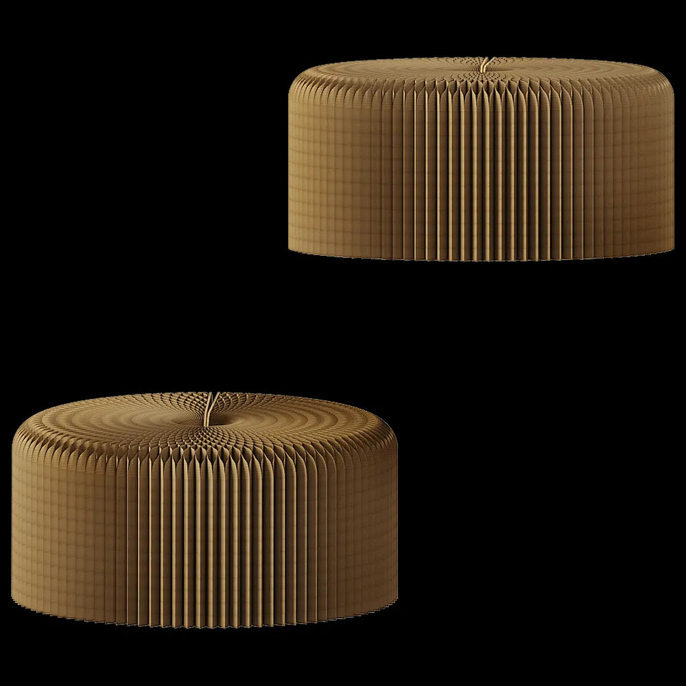 Molo - Stool Folding Paper 305-610 mm 3ds Max