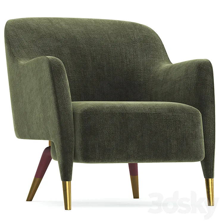 Molteni armchair 3DSMAX Model