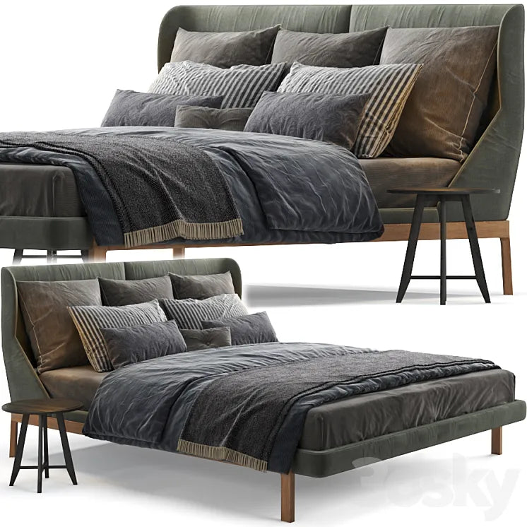 Molteni & C Fulham Bed 3DSMAX Model