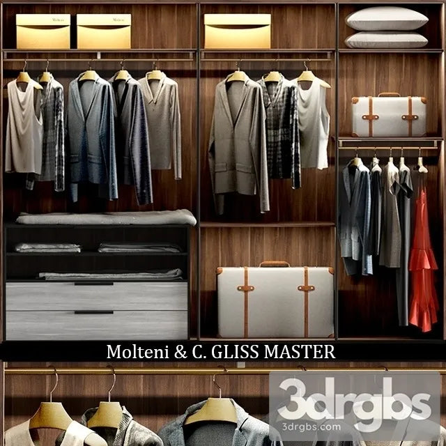 Molteni  C Gliss Master 3D Model Free