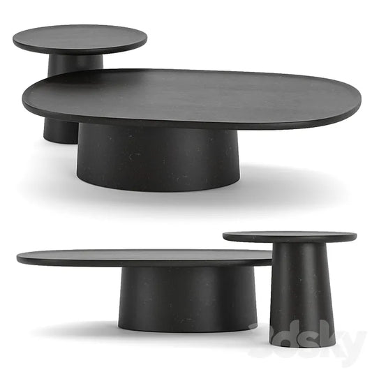 Molteni & C. Louisa Coffee Tables 3DSMAX Model