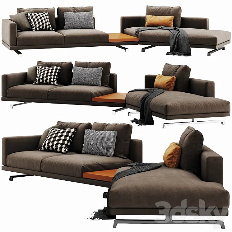 Molteni & C octave sectional 1 3DSMAX Model