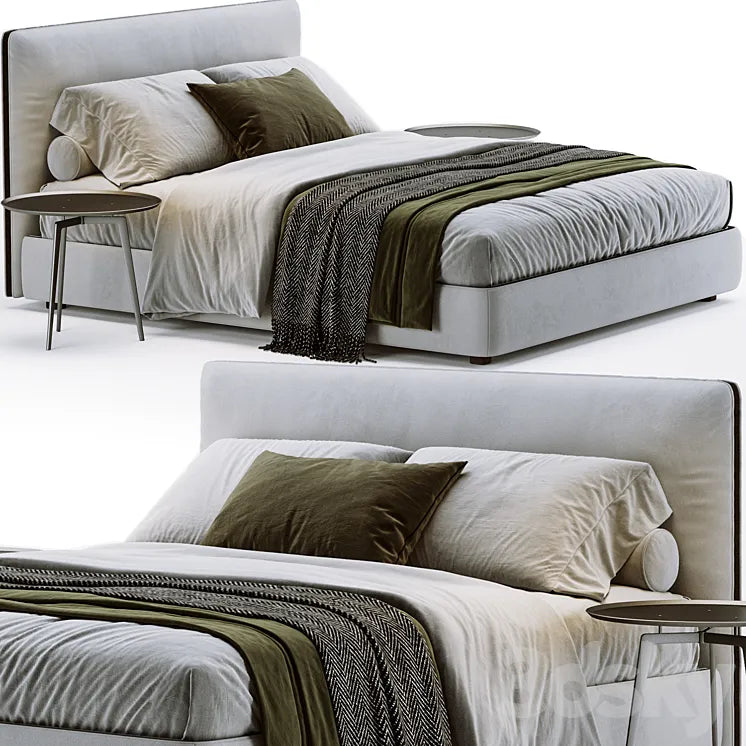 Molteni & C Ribbon Bed 3DSMAX Model