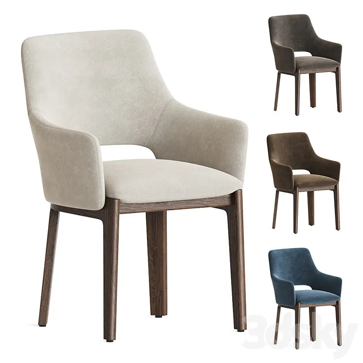 Molteni Devon Dining Chair 3DSMAX Model