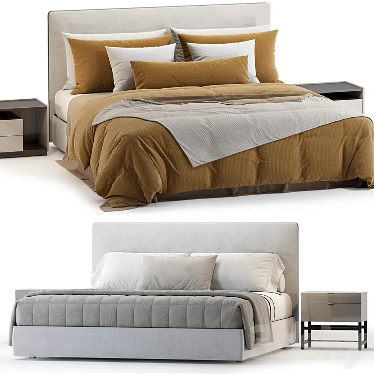 Molteni Ribbon Bed 3DSMAX Model