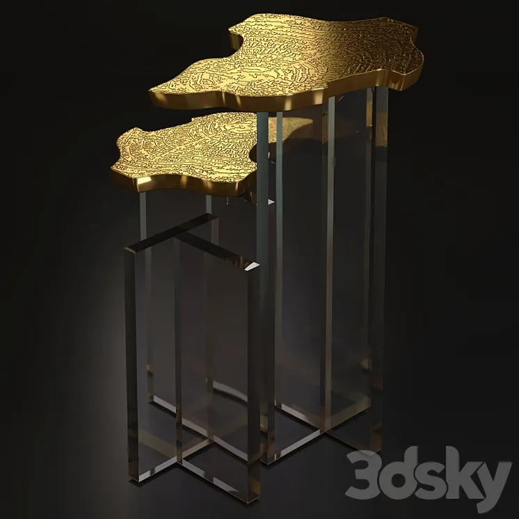 Monet Side table boca do lobo 3DSMAX Model