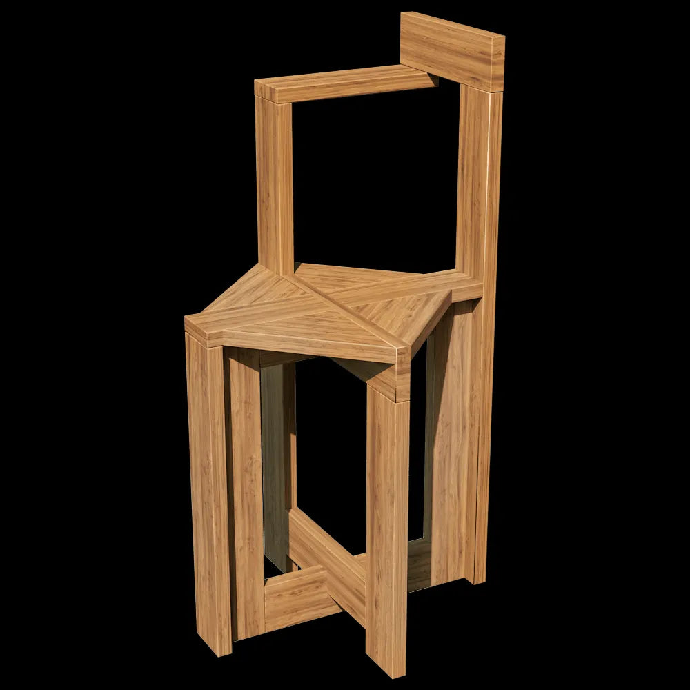 Monotropa - Chair Berber 3ds Max