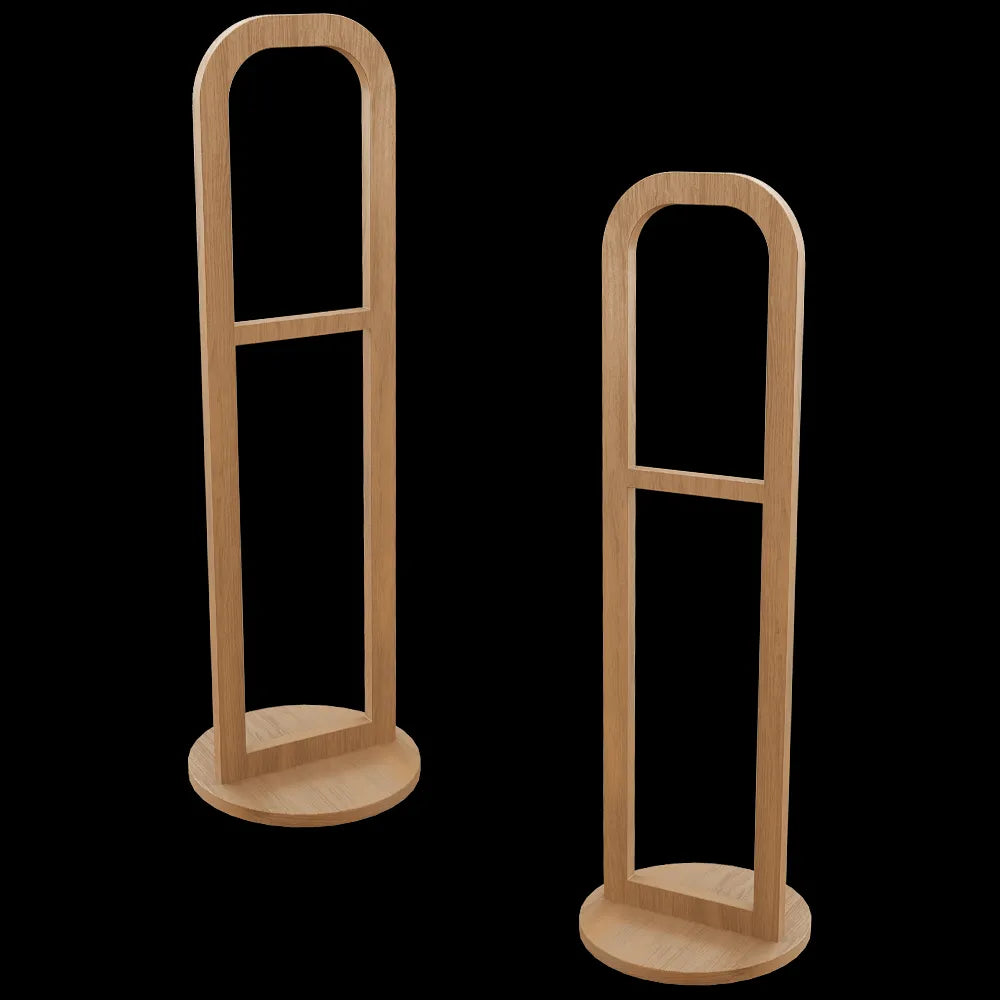Moonk - Garment rack Miro Oak Veneer 3ds Max