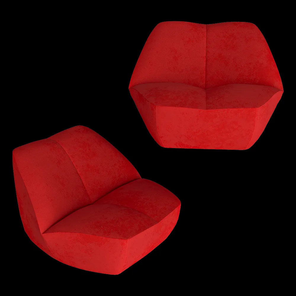 Moooi  - Lounge Chair Kisss 3ds Max