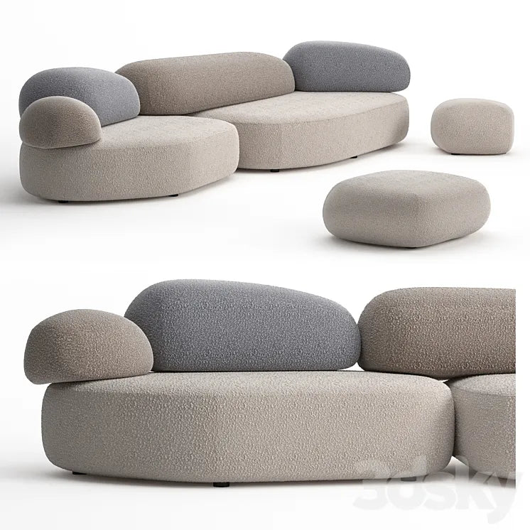 Moroso Pebble Rubble 3DSMAX Model