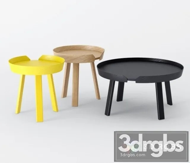 Muuto Table 3D Model Free