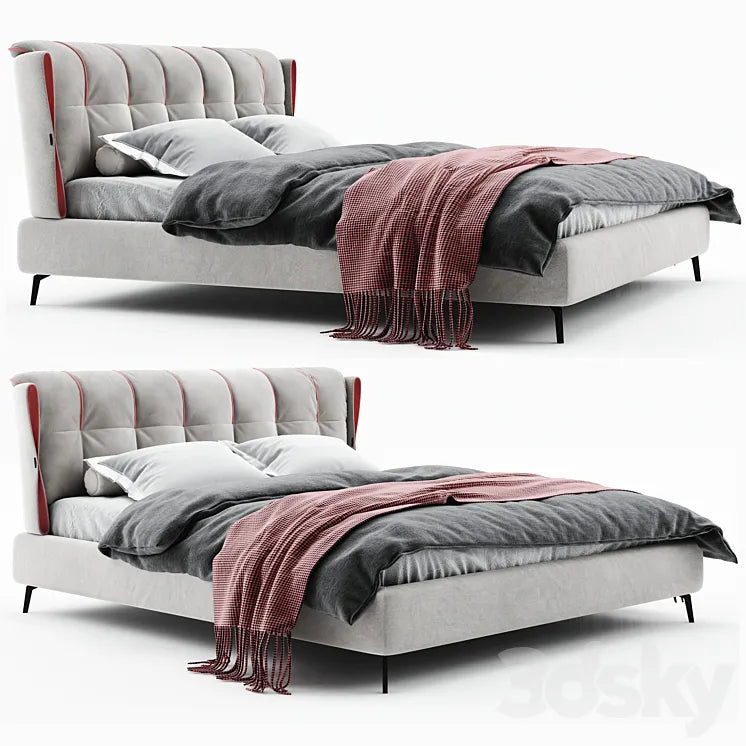 Natuzzi bed1 3DSMAX Model
