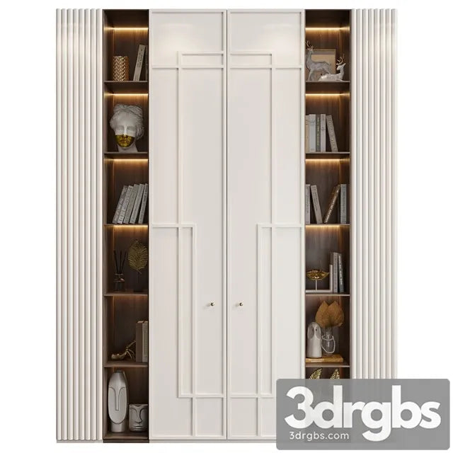 Neoclassical Wardrobe 34 3D Model Free