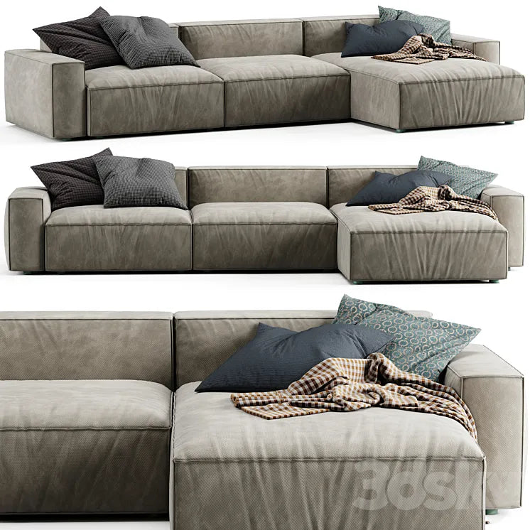 NeoWall Corner Sofa by Living Divani 3DSMAX Model