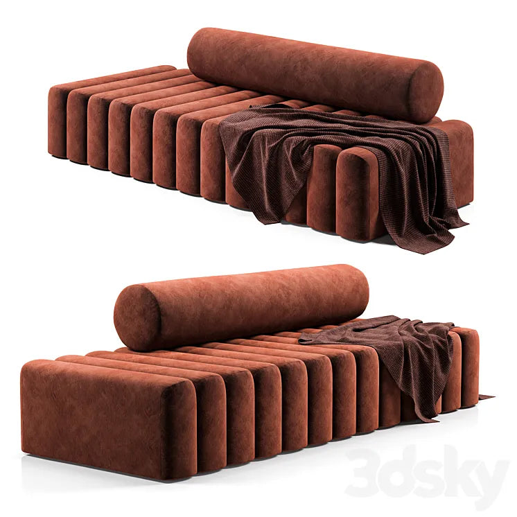 New Moon Couch by Murrmurr 3DSMAX Model