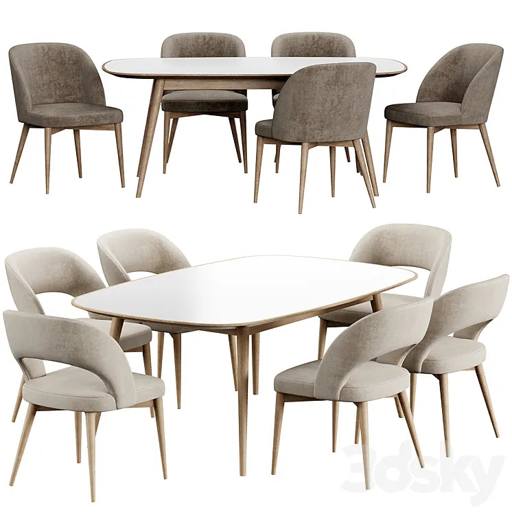 Niff Naff Chair HER 042 G Table 3DSMAX Model