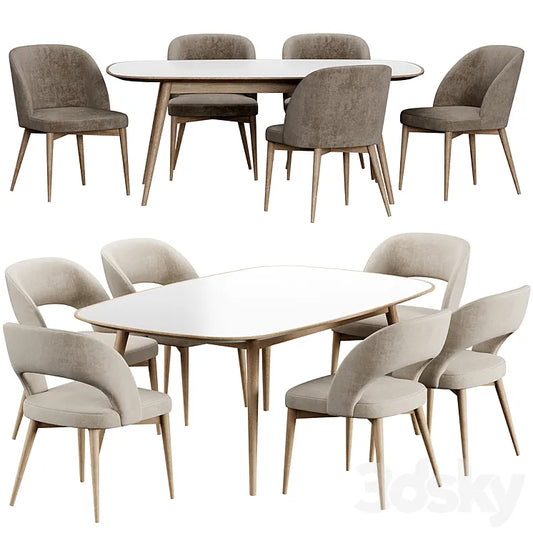 Niff Naff Chair HER 042 G Table 3DSMAX Model