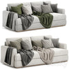 NIXON Fabric Sofa 3DSMAX Model