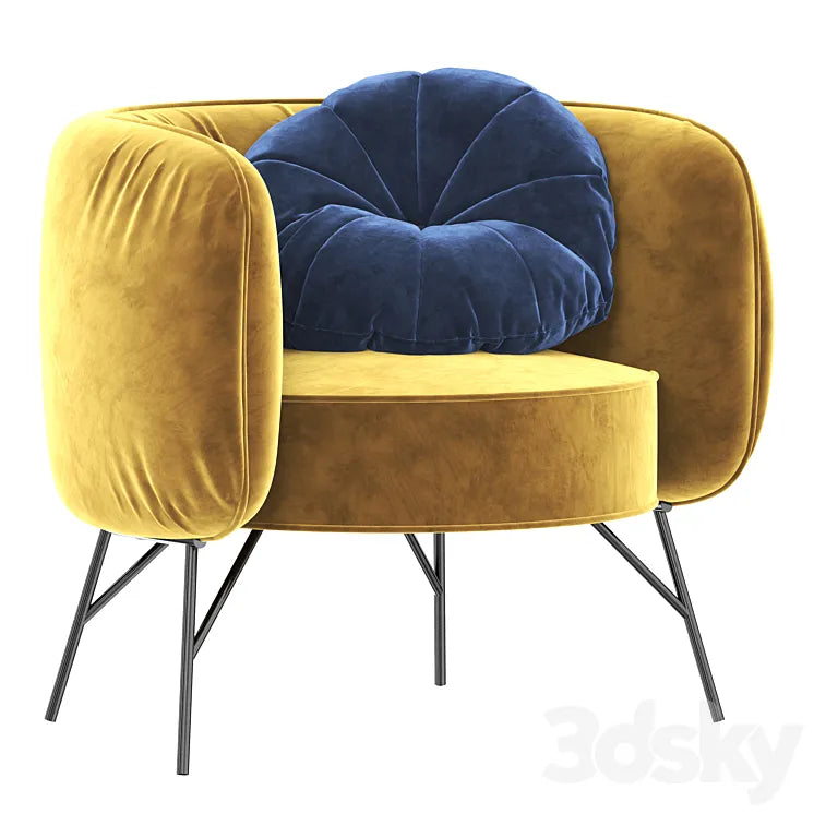 Nojatuoli Charleston Armchair 3DSMAX Model
