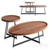 Nordic living room solid wood coffee table 3DSMAX Model