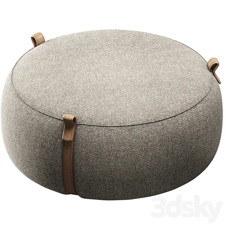 Notch pouffe 3DSMAX Model