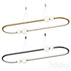 Nova Luce Celia Pendant Lamp 3DS Max